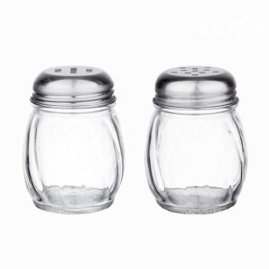 Glass Cheese Shakers