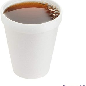 White Foam Cups