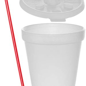 Foam Cups with Lids